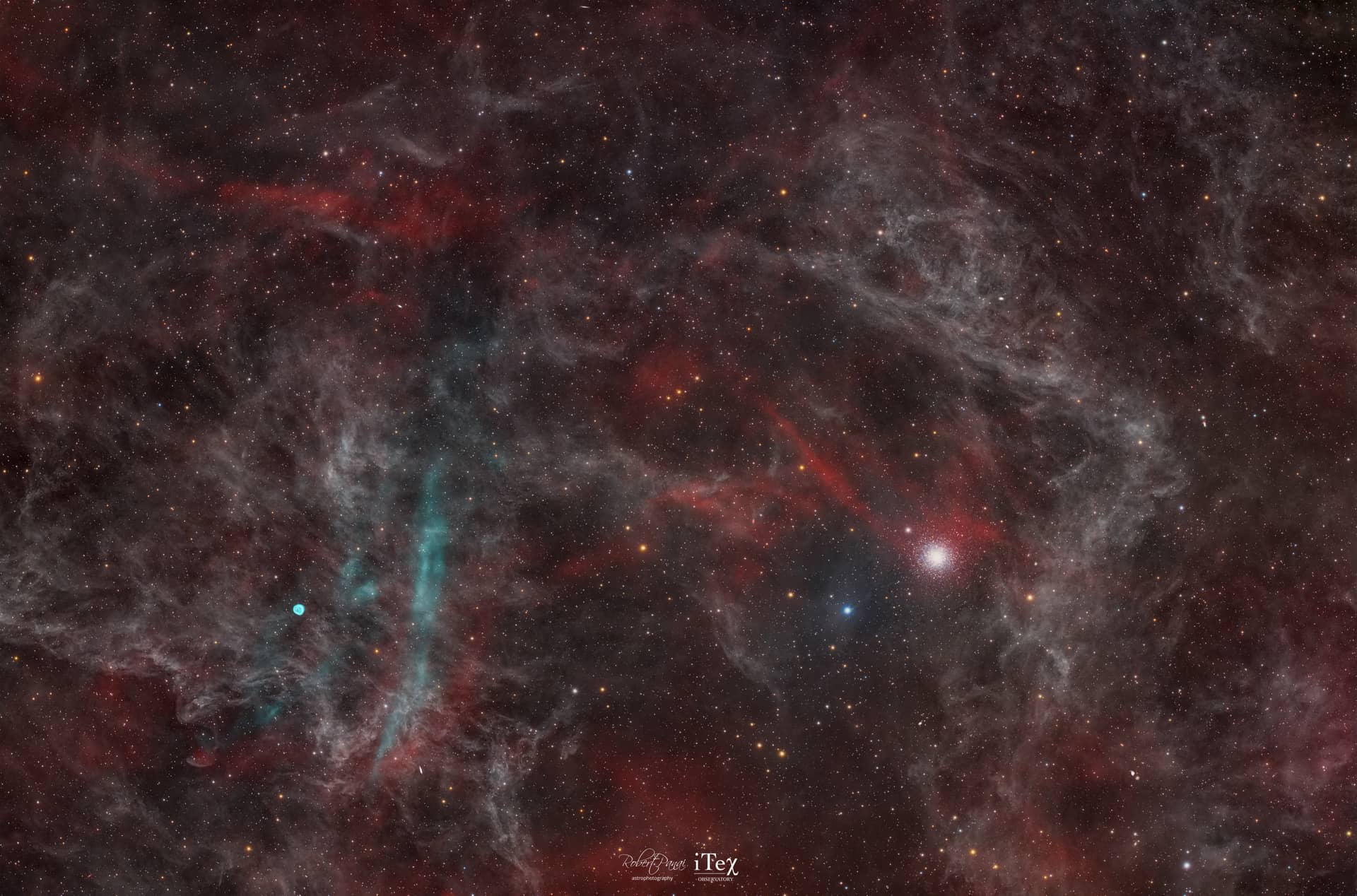M15 and surrounding: HaOIIILRGB